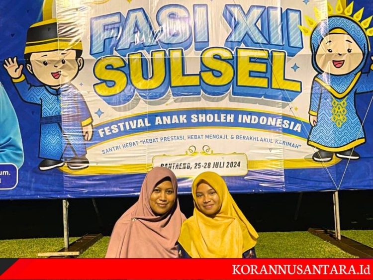 Murid SMPIT DARUL FIKRI Makassar menjadi juara harapan 1  pada Festival Anak Sholeh Tingkat Provinsi