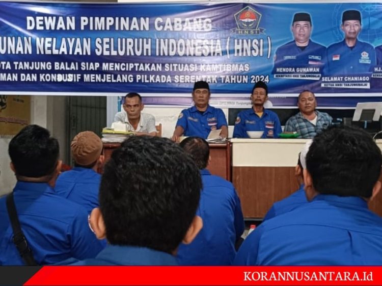 DPC HNSI Kota Tanjung Balai Gelar Deklarasi Pilkada Damai 2024