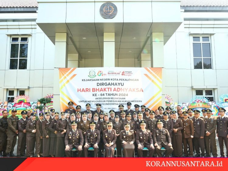 Memperingati Hari Bhakti Adhyaksa,Kejaksaan Negeri Pekalongan Gelar Upacara & Syukuran