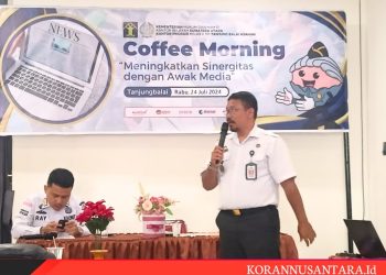 Imigirasi Kelas II Undang Wartawan Silaturahmi Dan Coffe Morning