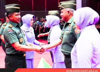 Panglima TNI Pimpin Sertijab Asintel Panglima TNI