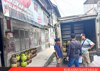 Di Duga Gudang Penimbunan Gas LPG 3Kg Subsidi Tidak Memiliki Plang Izin