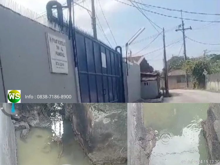 Ketua KJM-B Soroti Gudang Berwarna Biru, Diduga Buang Limbah Ke Drainase