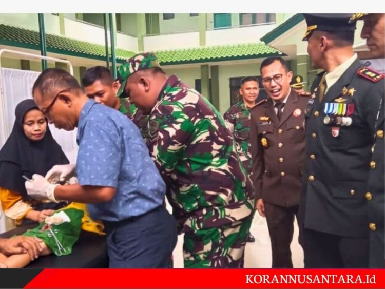 Kodim 0621/Kab Bogor Gelar Khitan Massal Meriahkan HUT RI Ke-79, Dandim: Wujud Nyata Kepedulian TNI