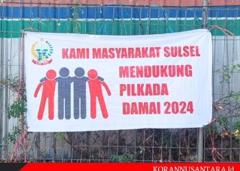 Masyarakat SULSEL Dukung Pilkada Damai 2024