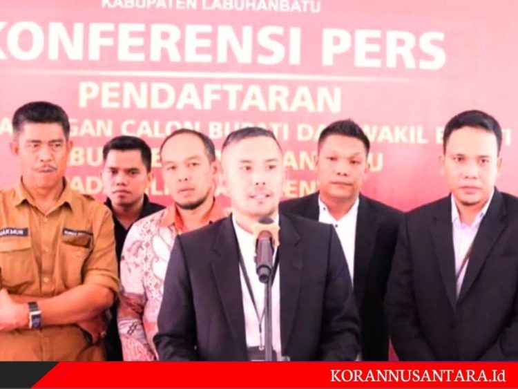 Pilkada Labuhanbatu 2024: KPU Labuhanbatu Terima Pendaftaran Tiga Bapaslon