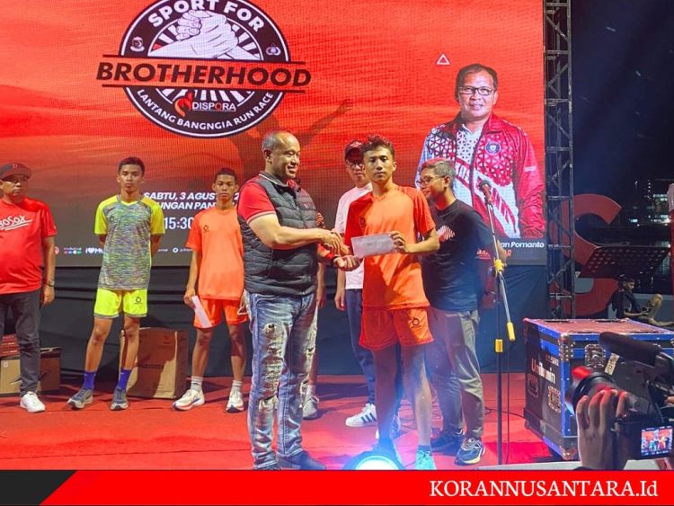 Maulana Nurul Haq Sabet Juara 1 Run Rice Lantang Bangngia 2024