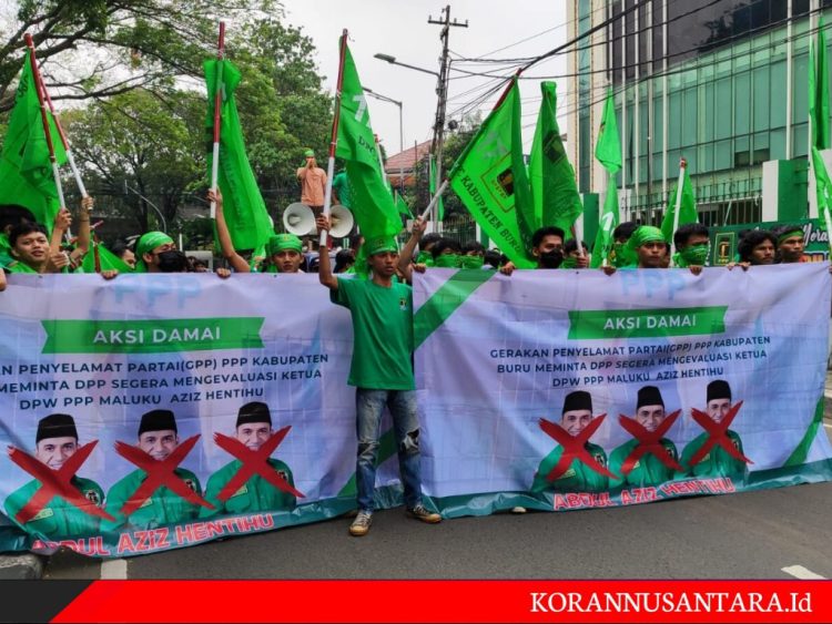 Demo Di Kantor DPP, GPP PPP Buru Ingatkan Aziz Hentihu Soal Mekanisme Partai