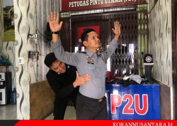 Lapas Kelas II B Tanjungbalai Asahan Lakukan Deteksi Dini Setiap Orang Berkunjung