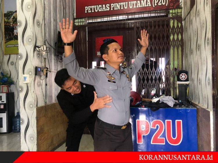 Lapas Kelas II B Tanjungbalai Asahan Lakukan Deteksi Dini Setiap Orang Berkunjung