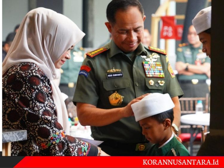 Tanda Rasa Syukur, Panglima TNI Beri Santunan Anak Yatim