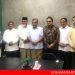 Paslon Bupati Inhil, Ustadz Suhaidi dan Syamsuddin Uti Silaturahmi dengan Sekjend Partai Gerindra