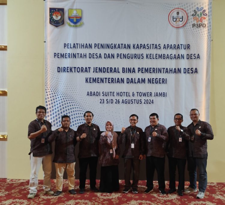 158 Desa Ikuti Pelatihan P3PD Kemendagri Se-Provinsi Jambi