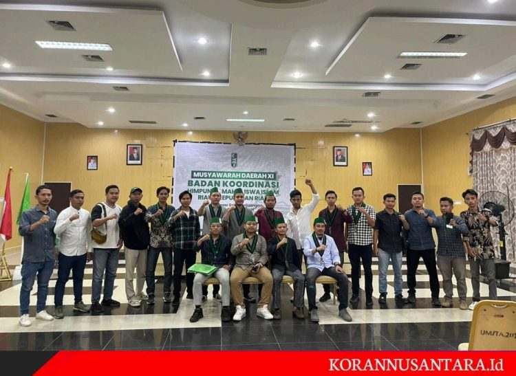 Sukses Musda Badko HMI Riau Kepri Terpilih Wirianto Aswir Sebagai Ketua Umum