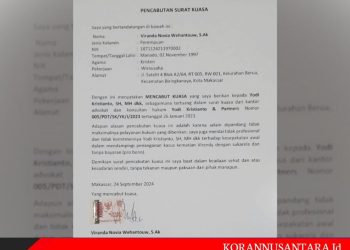 kematian Virendy Marjefy Wehantouw