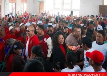 Dihadapan Ribuan Pendukungnya, Satika-Sarlandy Sampaikan Visi Utamanya untuk Membangun Tapanuli Utara