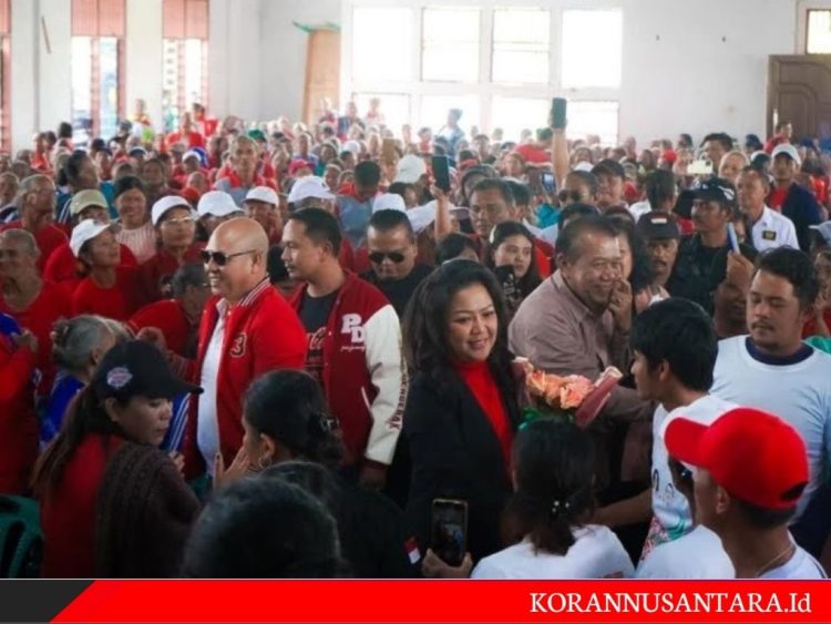 Dihadapan Ribuan Pendukungnya, Satika-Sarlandy Sampaikan Visi Utamanya untuk Membangun Tapanuli Utara
