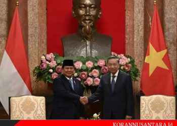 Prabowo Kunker ke Vietnam Bertemu Presiden To Lam, Bahas Kerja Sama Pertahanan