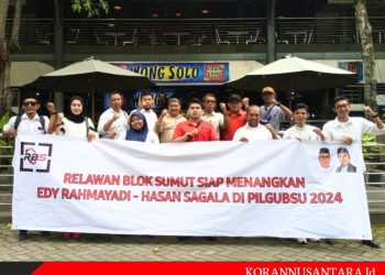 Tolak Politik Dinasti, Relawan Blok Sumut Siap Menangkan Edy – Hasan di Pilgubsu 2024