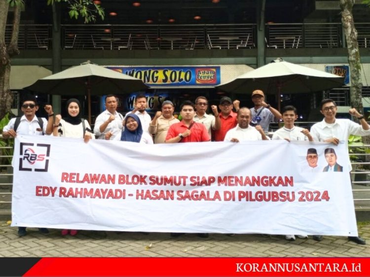Tolak Politik Dinasti, Relawan Blok Sumut Siap Menangkan Edy – Hasan di Pilgubsu 2024