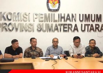 KPU Sumut Tetapkan Bobby-Surya dan Edy-Hasan jadi Paslon di Pilgub Sumut