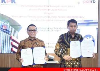MoU KemenPANRB dengan KPK Perkuat Sistem Pemerintahan