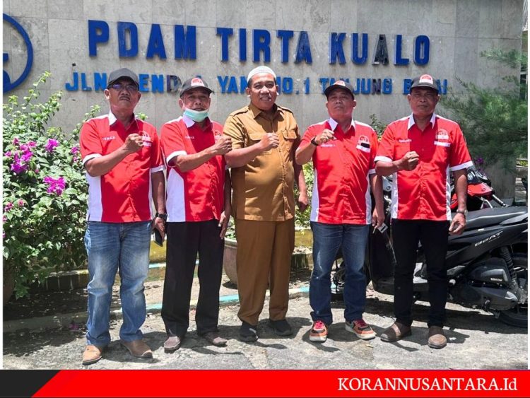 DPC PWRI Beraudensi Ke Direktur PDAM Tanjungbalai