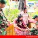 Berikan Pengobatan Gratis Kepada Masyarakat Di Perbatasan RI-Malaysia,Bukti Dedikasi Satgas Yonarmed 11 Kostrad