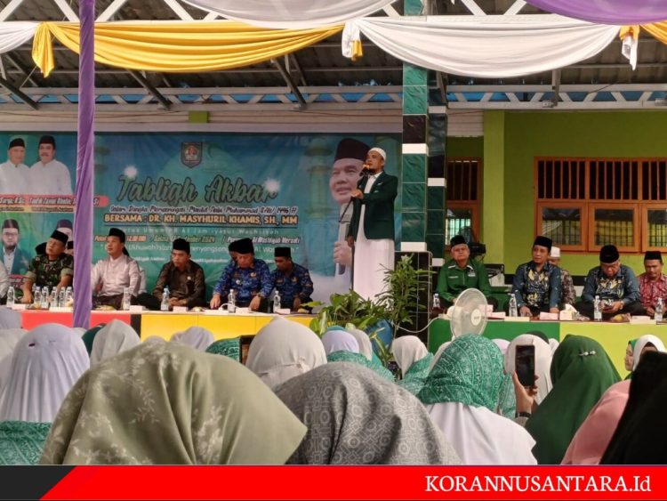 Al Washliyah Laksanakan Tabligh Akbar Di Asahan: 1500 Jamaah Ikuti Tausyiah Dan Santunan Anak Yatim