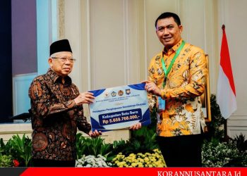 Pj. Bupati Batu Bara Terima Penghargaan Dari Presiden, Ini Keberhasilannya !