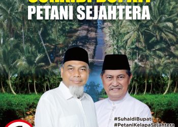 Jika Terpilih Menjadi Bupati Inhil, USSALI Berkomitmen untuk Sejahterakan Petani Kelapa