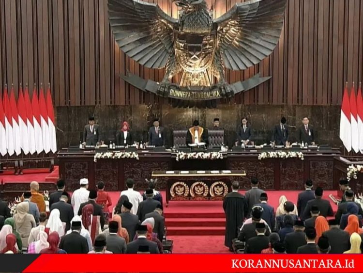 Anggota MPR RI Masa Jabatan 2024-2029 Resmi Dilantik