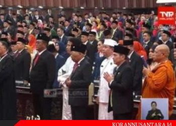 580 Anggota DPR RI Periode 2024-2029 Resmi Dilantik