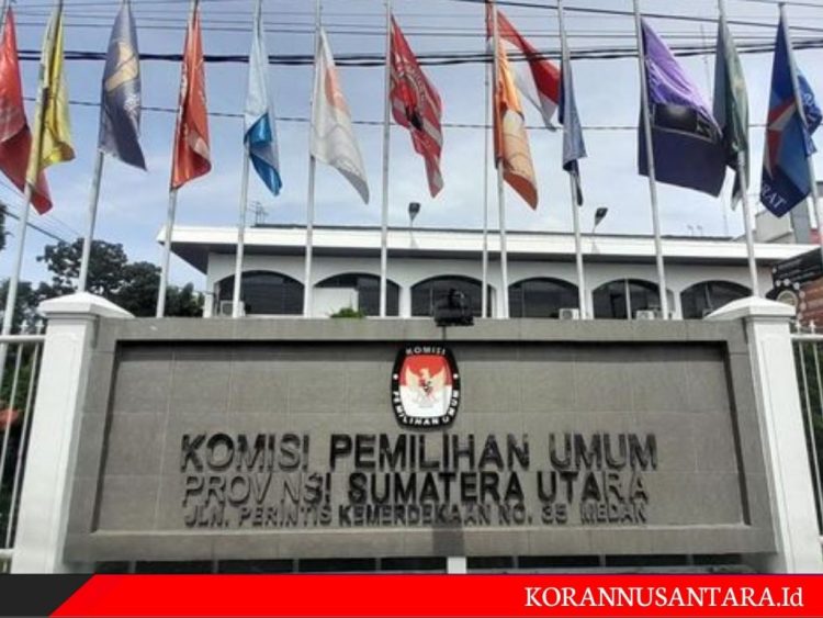Ket. Foto Kantor KPU Sumut.