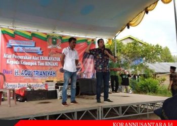 Wakil Ketua Pemenangan USSALI, Agus Triansyah Anggota DPRD Riau: Pernah Serahkan Bantuan Eskavator untuk Masyarakat Inhil