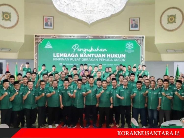 Resmi Dikukuhkan, LBH GP Ansor 2024-2029 Berkomitmen Melindungi Masyarakat yang Lemah