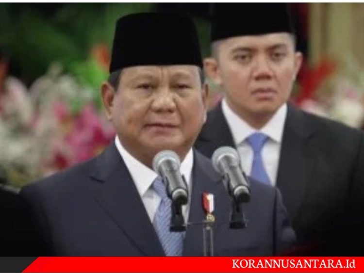 Presiden Prabowo Subianto Resmi Lantik 48 Menteri Kabinet Merah Putih