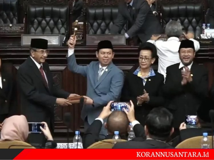 Sultan Najamudin Dilantik Jadi Ketua DPD RI 2024-2029