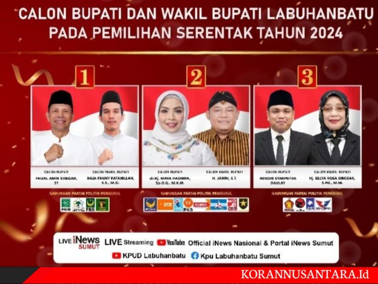 KPU Labuhanbatu Gelar Debat Publik Bupati dan Wakil Bupati Hari Ini, Saksikanlah!