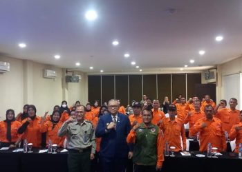 Pj Walikota Padang Andre Algamar Berpesan Pentingnya Bekerjasama dan Kolaborasi Dalam Penanggulangan Bencana