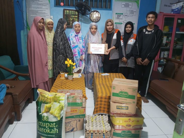Rumah Zakat kolaborasi PT. MPC Vetindo Pratama salurkan Sembako untuk Panti Asuhan