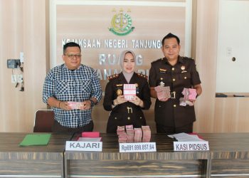 Kejari Tanjungbalai Akan Pulangkan Uang Kerugian Negara Dalam Perkara Korupsi