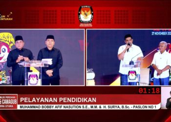 Pasca Debat Perdana, Ketua ISARAH Sumut: Edy – Hasan Lebih Menguasai dan Bobby – Surya Dinilai Lemah