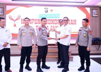 Polda Jambi Institusi Pertama Inisiasi Kampung Donor Darah