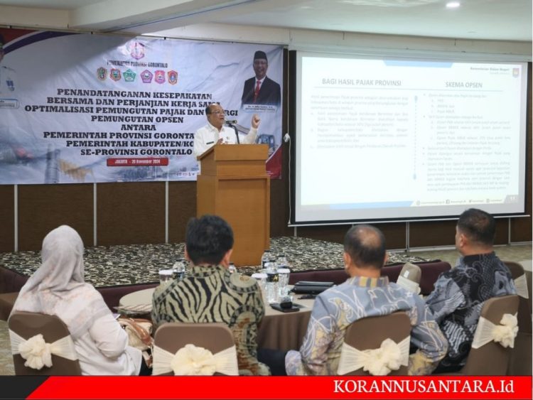 Ditjen Bina Keuda Dorong Pemprov Gorontalo Lakukan Percepatan Sinergi Pemungutan Opsen PKB dan Opsen BBNKB