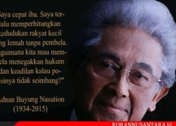 Adnan Buyung Nasution Diusulkan NasDem Jadi Pahlawan Nasional