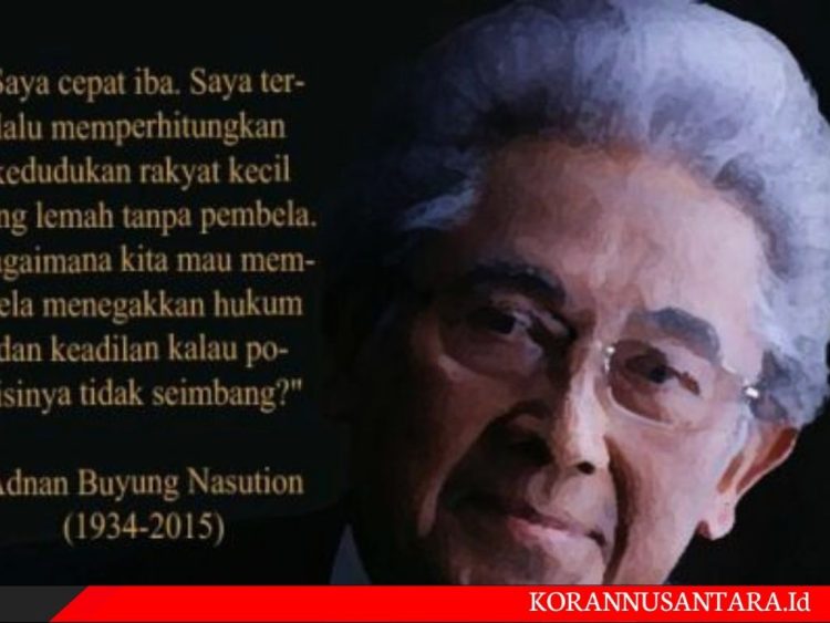 Adnan Buyung Nasution Diusulkan NasDem Jadi Pahlawan Nasional