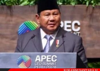 Diforum APEC 2024, Prabowo Dorong Perdagangan Terbuka dan Adil Antarnegara