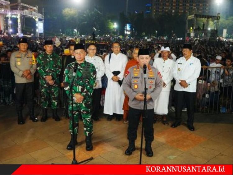 Dukung Pilkada Damai, Kapolri Ikut Doa Lintas Agama Bareng TNI-Polri dan Warga