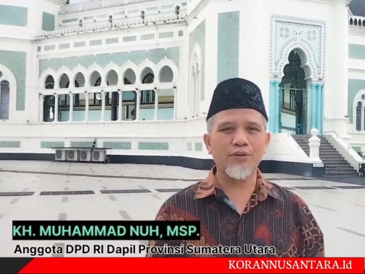 Jelang Masa Tenang Pilkada, Anggota DPD RI M Nuh: Ajak Warga Sumut Pilih Pemimpin Terbaik dan Bertanggungjawab